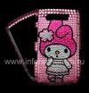 Photo 1 — Plastic Case with rhinestones for BlackBerry 9800/9810 Torch, The series "My Melody"