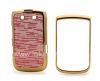 Photo 1 — Plastic Case "Fireworks" for BlackBerry 9800/9810 Torch, Gold / Red