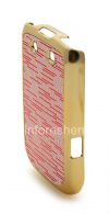 Photo 4 — Plastic Case "Fireworks" for BlackBerry 9800/9810 Torch, Gold / Red
