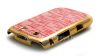 Photo 6 — Plastic Case "Fireworks" for BlackBerry 9800/9810 Torch, Gold / Red