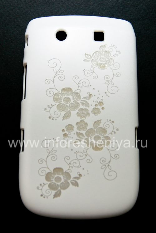 Photogallery for Plastic bag-cap with laser engraved for BlackBerry 9800/9810 Torch, White product