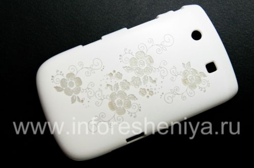 Photogallery for Plastic bag-cap with laser engraved for BlackBerry 9800/9810 Torch, White product