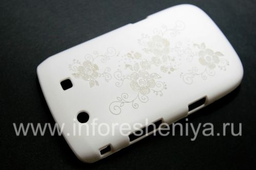 Photogallery for Plastic bag-cap with laser engraved for BlackBerry 9800/9810 Torch, White product