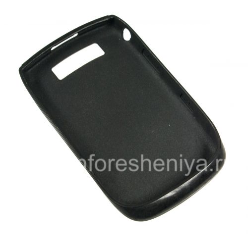 Photogallery for Caso plástico con inserto de goma &quot;antorcha&quot; para BlackBerry 9800/9810 Torch, Negro / Negro product