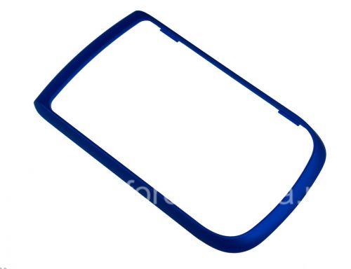 Photogallery for Caso plástico con inserto de goma &quot;antorcha&quot; para BlackBerry 9800/9810 Torch, Azul / Negro product