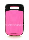 Photo 8 — Caso plástico con inserto de goma "antorcha" para BlackBerry 9800/9810 Torch, Rosa / Negro