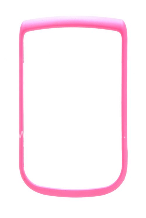 Photogallery for Caso plástico con inserto de goma &quot;antorcha&quot; para BlackBerry 9800/9810 Torch, Rosa / Negro product
