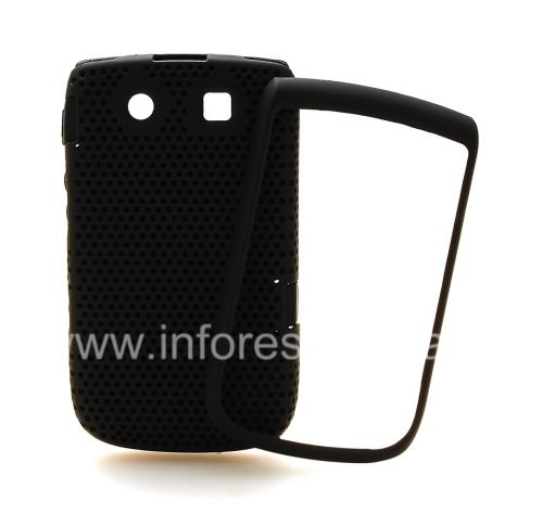 Photogallery for غطاء مثقب وعرة للبلاك بيري 9800/9810 Torch, أسود / أسود product