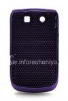 Photo 3 — Couvrir robuste perforée pour BlackBerry 9800/9810 Torch, Bleu / Bleu
