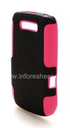 Photo 4 — Cover rugged perforated for BlackBerry 9800/9810 Torch, Fuchsia / Black