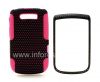Photo 9 — Cover rugged perforated for BlackBerry 9800/9810 Torch, Fuchsia / Black