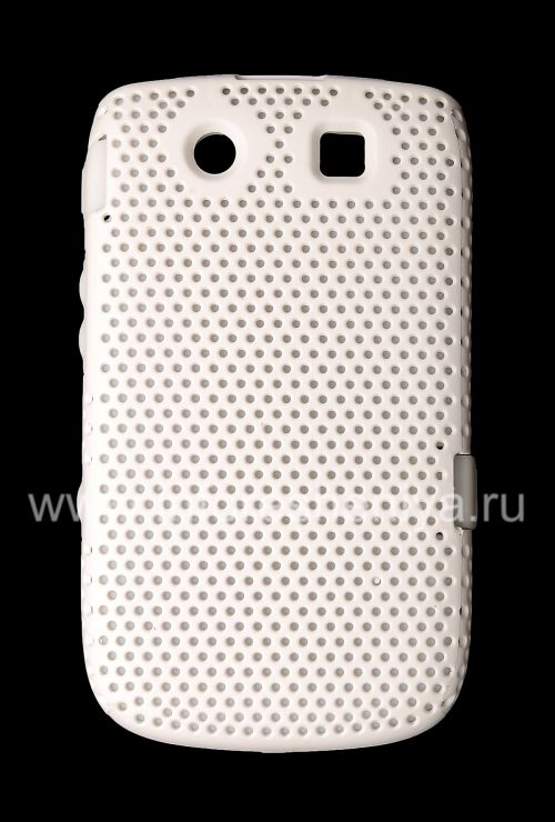 Photogallery for غطاء مثقب وعرة للبلاك بيري 9800/9810 Torch, أبيض / أبيض product