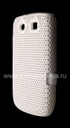 Photo 4 — Couvrir robuste perforée pour BlackBerry 9800/9810 Torch, Blanc / Blanc