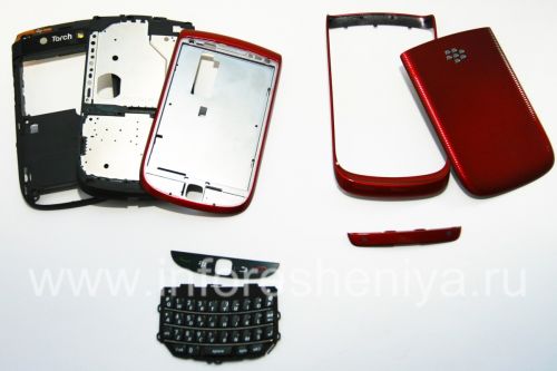 Photogallery for 最初的情况下BlackBerry 9800 Torch, 红（夕阳红） product