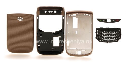 Photogallery for Farben-Fall für Blackberry 9800/9810 Torch, Dark Bronze Sparkling product