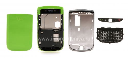 Photogallery for Farben-Fall für Blackberry 9800/9810 Torch, Glossy Lime product