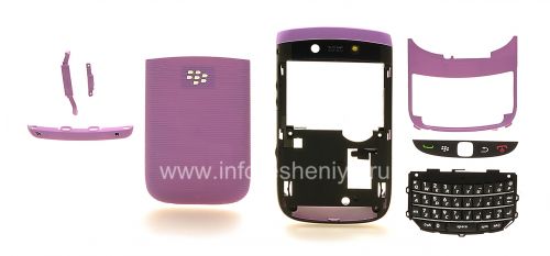 Photogallery for Farben-Fall für Blackberry 9800/9810 Torch, lila Matt product