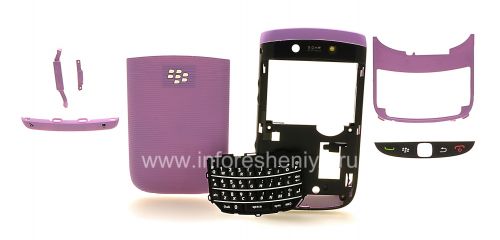 Photogallery for Farben-Fall für Blackberry 9800/9810 Torch, lila Matt product