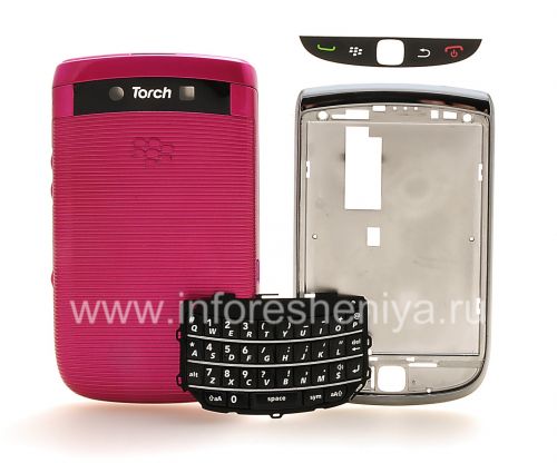 Photogallery for Farben-Fall für Blackberry 9800/9810 Torch, Sparkling Raspberry product