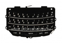 ब्लैकबेरी 9800/9810 Torch के लिए मूल अंग्रेजी कीबोर्ड, काला