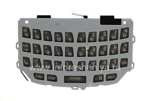 Photogallery for ブラックベリー9800/9810 Torchの元の英語キーボード, ブラック product
