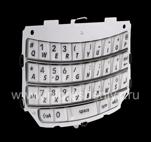 Photogallery for ブラックベリー9800/9810 Torchの元の英語キーボード, ホワイト product