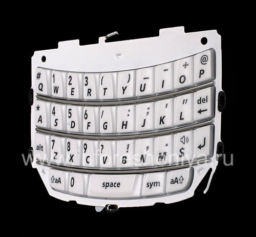 Photogallery for ブラックベリー9800/9810 Torchの元の英語キーボード, ホワイト product