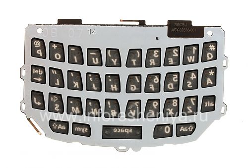 Photogallery for Russische Tastatur Blackberry 9800/9810 Torch (Gravur), Schwarz product