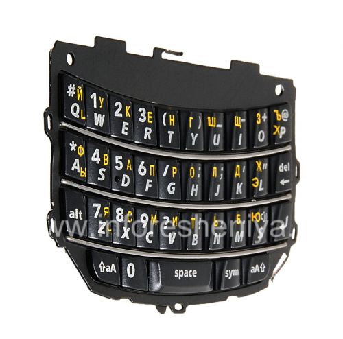 Photogallery for Russische Tastatur Blackberry 9800/9810 Torch (Gravur), Schwarz product