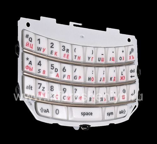 Watch photogallery Photogallery for ホワイトロシア語キーボードブラックベリー9800/9810 Torch, ホワイト(ピュアホワイト) product