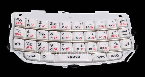 Watch photogallery Photogallery for ホワイトロシア語キーボードブラックベリー9800/9810 Torch, ホワイト(ピュアホワイト) product