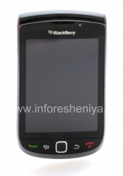 Original pantalla LCD para el montaje completo para BlackBerry 9800 Torch, Metálico oscuro (carbón), escriba 001/111