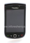 Photo 1 — écran LCD d'origine à l'assemblée plénière pour BlackBerry 9800 Torch, Foncé métallisé (charbon de bois), tapez 001/111
