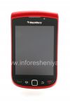 Photo 1 — Original LCD screen to the full assembly for BlackBerry 9800 Torch, Red, type 002/111
