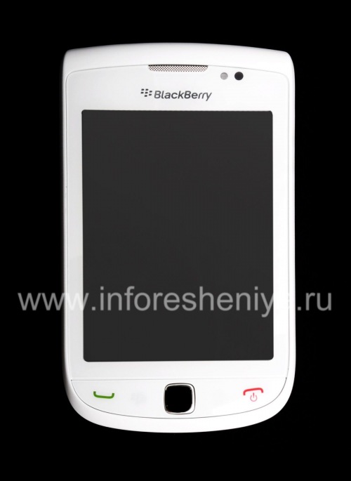Photogallery for Original pantalla LCD para el montaje completo para BlackBerry 9800 Torch, Blanca, Tipo 001/111 product