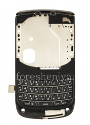 原来如此的中间部分与BlackBerry 9800 / 9810 Torch安装的芯片, 9800，黑色