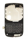 Photo 1 — BlackBerry 9800 / 9810 Torch জন্য একটি ইনস্টল চিপ সঙ্গে মূল মামলার মাঝের অংশ, 9800, ব্ল্যাক
