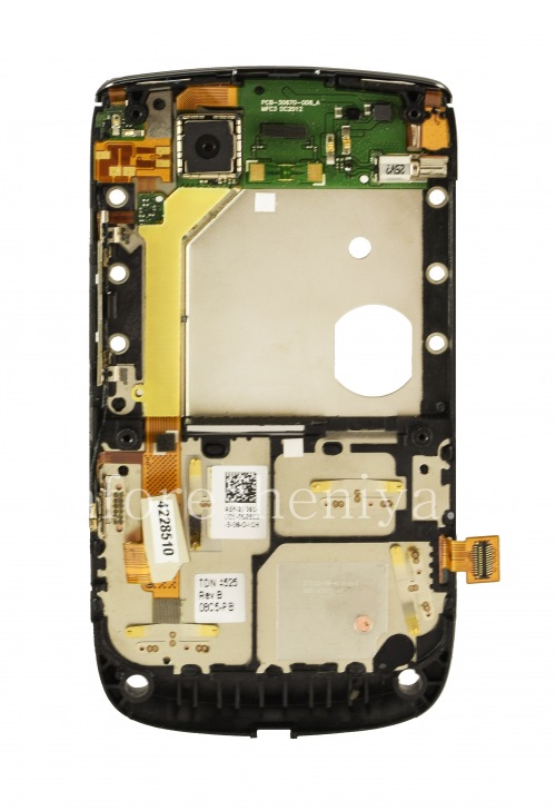 Photogallery for The middle part of the original body with a chip set for BlackBerry 9800/9810 Torch, 9800, Black product