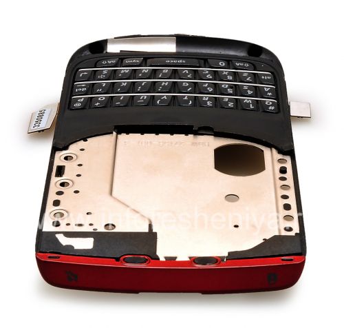Photogallery for The middle part of the original body with a chip set for BlackBerry 9800/9810 Torch, 9800, Red product