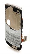Photo 4 — BlackBerry 9800 / 9810 Torch জন্য একটি ইনস্টল চিপ সঙ্গে মূল মামলার মাঝের অংশ, 9800, হোয়াইট