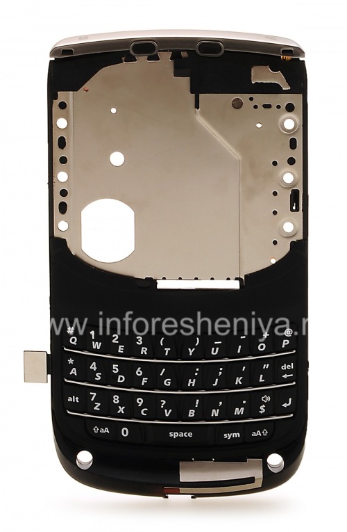 Photogallery for The middle part of the original body with a chip set for BlackBerry 9800/9810 Torch, 9810, Silver product