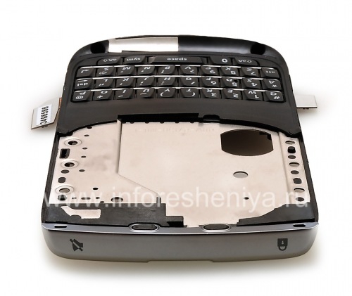 Photogallery for The middle part of the original body with a chip set for BlackBerry 9800/9810 Torch, 9810, Silver product