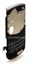 Photo 3 — BlackBerry 9800 / 9810 Torch জন্য একটি ইনস্টল চিপ সঙ্গে মূল মামলার মাঝের অংশ, 9810, সিলভার