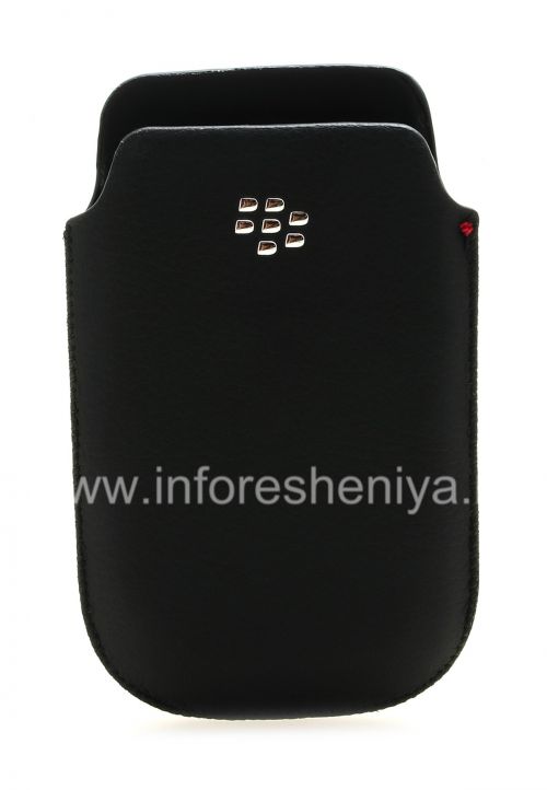 Photogallery for Leather Case-pocket BlackBerry logo for BlackBerry 9800 / 9810 Torch, Black, Large texture, metal logo product