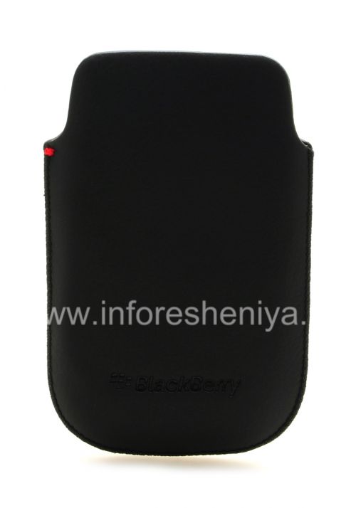 Photogallery for Leather Case-pocket BlackBerry logo for BlackBerry 9800 / 9810 Torch, Black, Large texture, metal logo product
