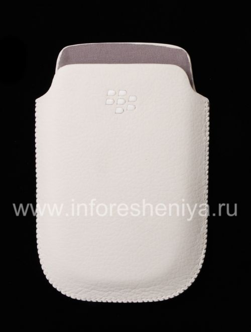 Photogallery for Leather Case-pocket BlackBerry logo for BlackBerry 9800 / 9810 Torch, White, Large texture, white plastic logo product