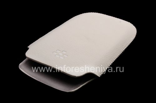 Photogallery for Leather Case-pocket BlackBerry logo for BlackBerry 9800 / 9810 Torch, White, Large texture, white plastic logo product