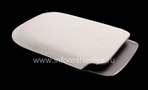 Photogallery for Leather Case-pocket BlackBerry logo for BlackBerry 9800 / 9810 Torch, White, Large texture, white plastic logo product