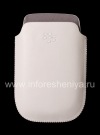 Photo 1 — BlackBerry BlackBerry 9800 के लिए एक सफेद लोगो के साथ चमड़ा प्रकरण जेब / 9810 Torch, सफेद, ठीक बनावट, सफेद प्लास्टिक लोगो