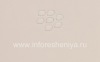 Photo 5 — BlackBerry BlackBerry 9800 के लिए एक सफेद लोगो के साथ चमड़ा प्रकरण जेब / 9810 Torch, सफेद, ठीक बनावट, सफेद प्लास्टिक लोगो